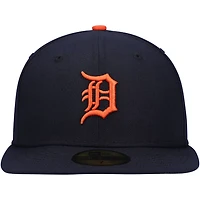 New Era Detroit Tigers Authentic Collection On-Field Road 59FIFTY Fitted Hat