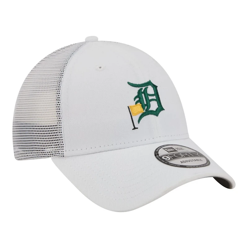 New Era Detroit Tigers Flag 9FORTY Trucker Adjustable Hat
