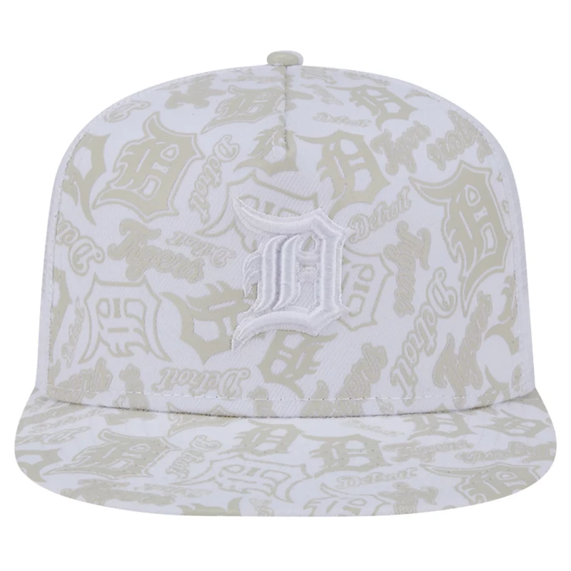 New Era Detroit Tigers Logo Dunes A-Frame Trucker 9FIFTY Snapback Hat