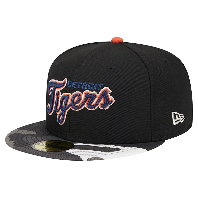 New Era Detroit Tigers Metallic Camo 59FIFTY Fitted Hat