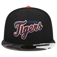 New Era Detroit Tigers Metallic Camo 59FIFTY Fitted Hat