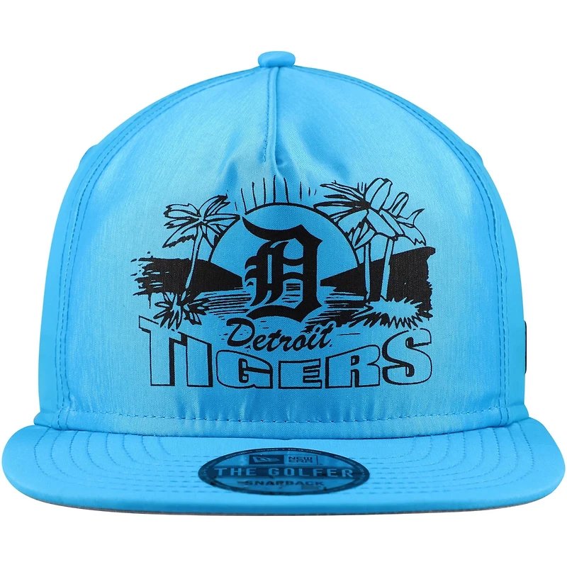 New Era Detroit Tigers Neon Golfer Snapback Hat