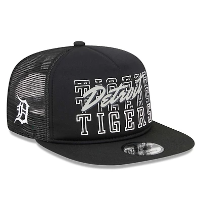 New Era Detroit Tigers Street Team A-Frame Trucker 9FIFTY Snapback Hat