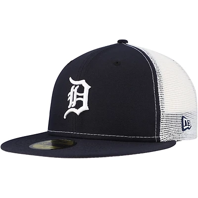 New Era Detroit Tigers Team Color 59FIFTY Trucker Fitted Hat