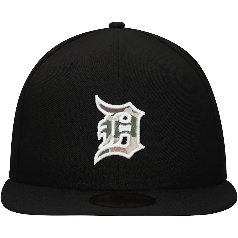 New Era Detroit Tigers Troop Chant Camo Undervisor 59FIFTY Fitted Hat