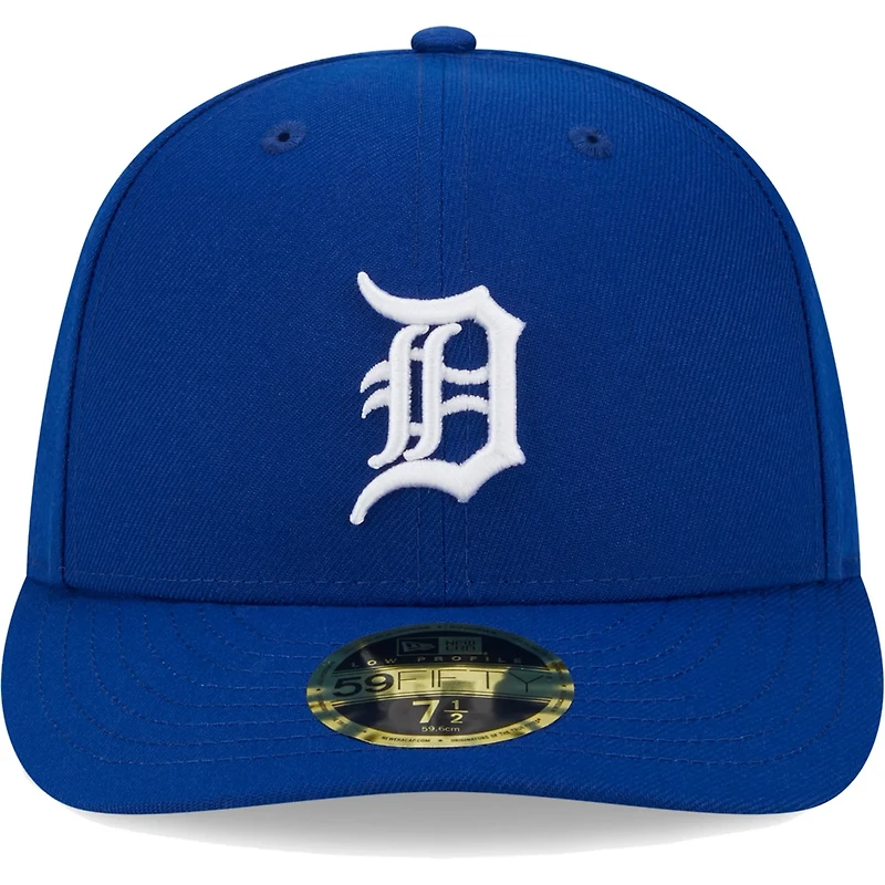 New Era Detroit Tigers White Logo Low Profile 59FIFTY Fitted Hat