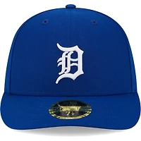 New Era Detroit Tigers White Logo Low Profile 59FIFTY Fitted Hat