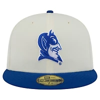 New Era Duke Blue Devils Chrome 59FIFTY Fitted Hat