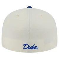 New Era Duke Blue Devils Chrome 59FIFTY Fitted Hat
