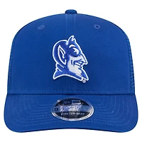 New Era Duke Blue Devils Primary 9SEVENTY Trucker Stretch-Snap Hat