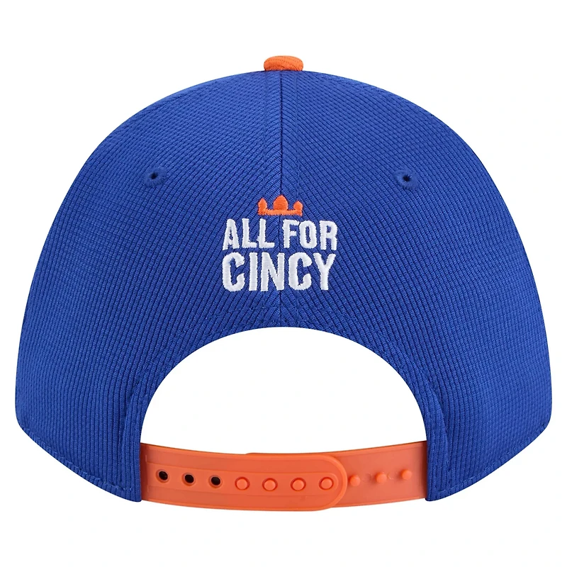 New Era FC Cincinnati 2025 Jersey Hook 9FORTY M-Crown Adjustable Hat
