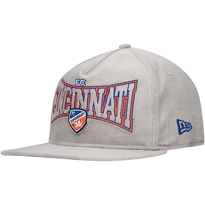 New Era FC Cincinnati Corduroy Golfer Adjustable Hat