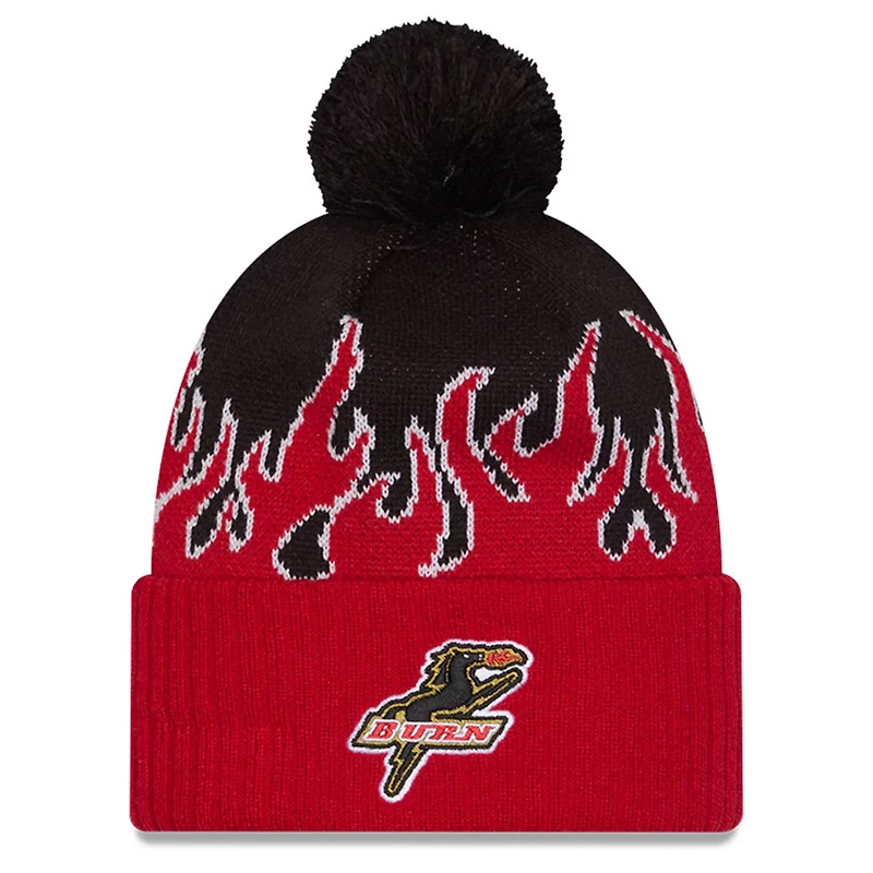 New Era FC Dallas 2025 Jersey Hook Cuffed Knit Hat With Pom