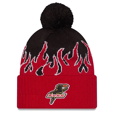 New Era FC Dallas 2025 Jersey Hook Cuffed Knit Hat With Pom