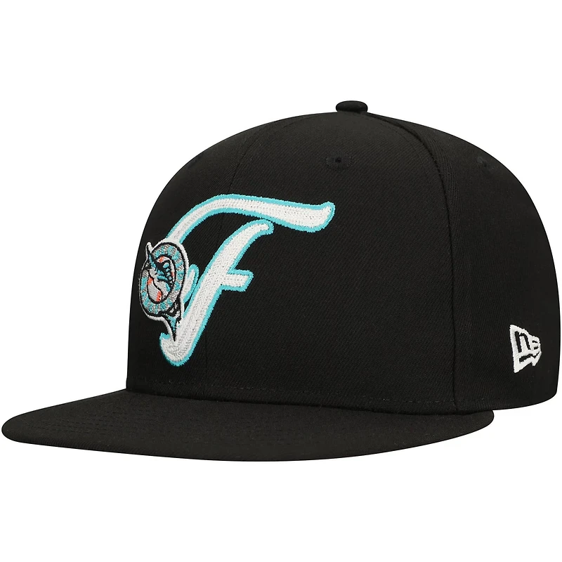 New Era Florida Marlins Cooperstown Collection Duo Logo 20 59FIFTY Fitted Hat
