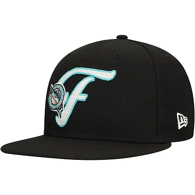 New Era Florida Marlins Cooperstown Collection Duo Logo 20 59FIFTY Fitted Hat