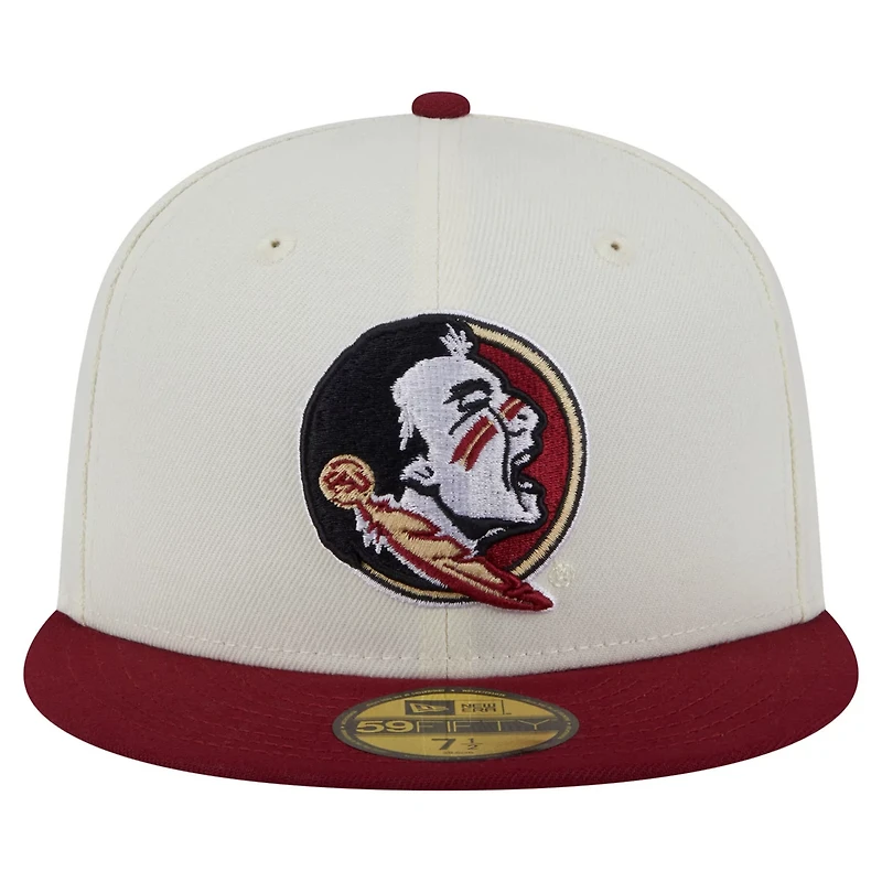 New Era Florida State Seminoles Chrome 59FIFTY Fitted Hat