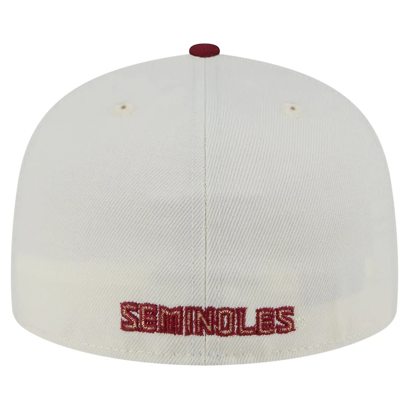 New Era Florida State Seminoles Chrome 59FIFTY Fitted Hat