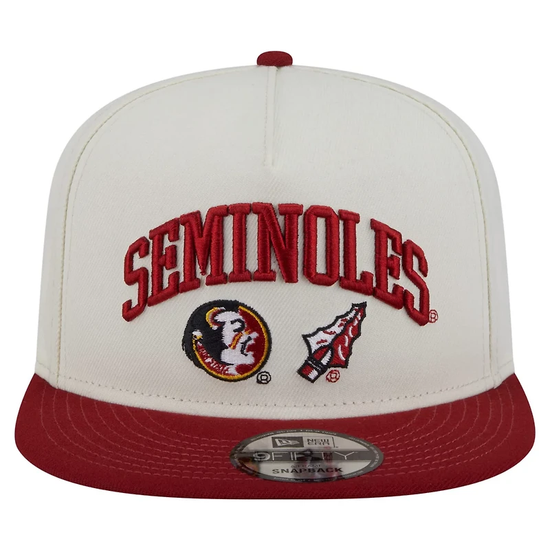 New Era Florida State Seminoles Collegiate 9FIFTY A-Frame Snapback Hat