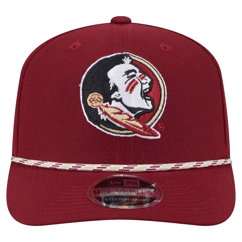 New Era Florida State Seminoles Game Day Multi-Rope 9SEVENTY Stretch-Snap Hat