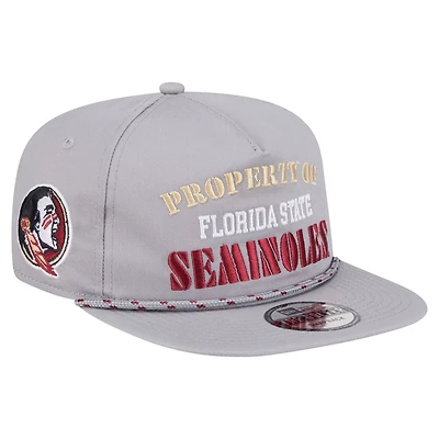 New Era Florida State Seminoles Golfer Vintage Adjustable Hat