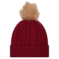 New Era Florida State Seminoles Luxury Cuffed Knit Hat with Pom