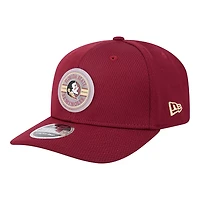 New Era Florida State Seminoles Patched 9SEVENTY Stretch-Snap Adjustable Hat