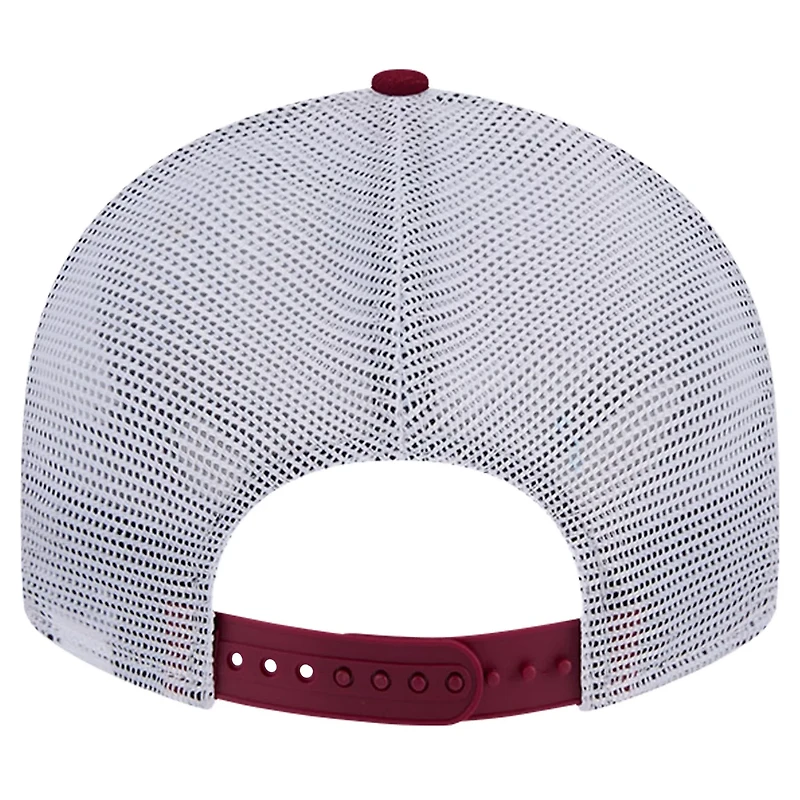 New Era Florida State Seminoles Throwback Circle Patch 9FIFTY Trucker Snapback Hat