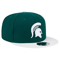 New Era Forest Michigan State Spartans Two-Tone 9FIFTY Snapback Hat