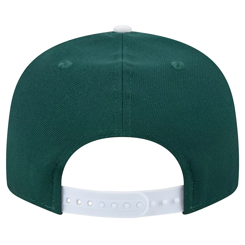 New Era Forest Michigan State Spartans Two-Tone 9FIFTY Snapback Hat