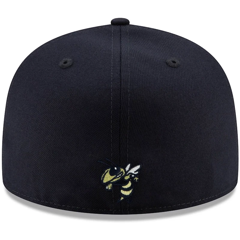New Era Georgia Tech Yellow Jackets Primary Team Logo Basic 59FIFTY Fitted Hat