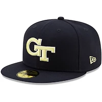 New Era Georgia Tech Yellow Jackets Primary Team Logo Basic 59FIFTY Fitted Hat