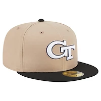 New Era Georgia Tech Yellow Jackets Two-Tone 59FIFTY Fitted Hat