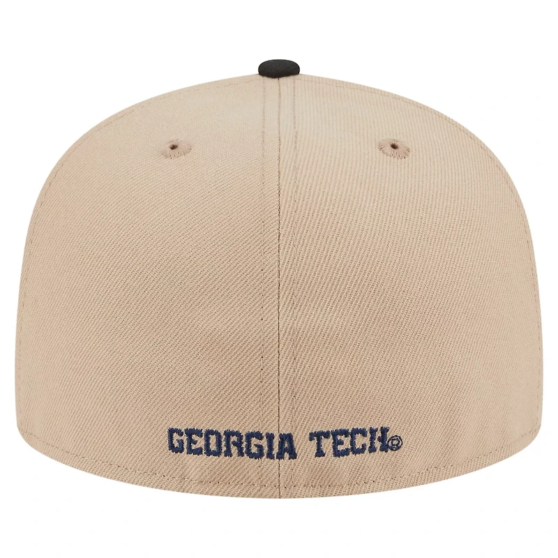 New Era Georgia Tech Yellow Jackets Two-Tone 59FIFTY Fitted Hat