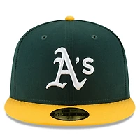 New Era Gold Athletics National Baseball Hall of Fame 59FIFTY Fitted Hat