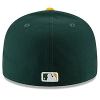 New Era Gold Athletics National Baseball Hall of Fame 59FIFTY Fitted Hat