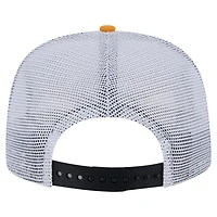 New Era Gold Boston Bruins Throwback V-Dye Adjustable Golfer Hat