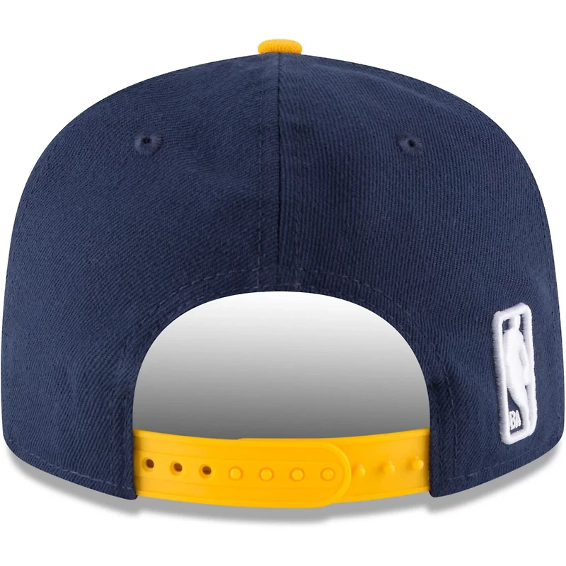 New Era Gold Indiana Pacers Two-Tone 9FIFTY Adjustable Hat