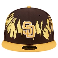 New Era Gold San Diego Padres Retro Pattern 59FIFTY Fitted Hat