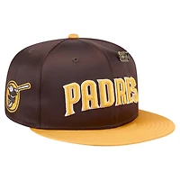 New Era Gold San Diego Padres Satin 59FIFTY Fitted Hat