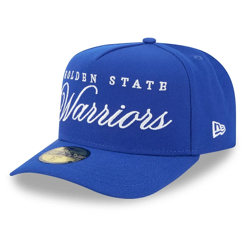 New Era Golden State Warriors 2025 NBA Draft A-Frame 59FIFTY Fitted Hat