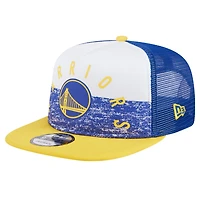 New Era Golden State Warriors Arch A-Frame Trucker 9FIFTY Snapback Hat