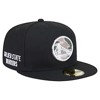 New Era Golden State Warriors Camo Print UV 59FIFTY Fitted Hat