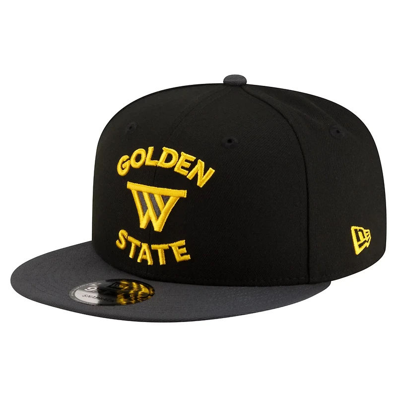 New Era Golden State Warriors Jersey Hook Statement Edition 9FIFTY Snapback Hat