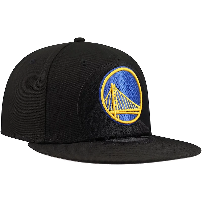 New Era Golden State Warriors out Shadow Logo 59FIFTY Fitted Hat