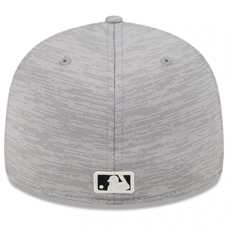 New Era Gray Chicago Sox 2024 Clubhouse Low Profile 59FIFTY Fitted Hat