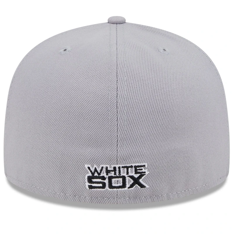 New Era /Gray Chicago White Sox Gameday Sideswipe 59FIFTY Fitted Hat