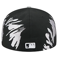 New Era Gray Chicago White Sox Retro Pattern 59FIFTY Fitted Hat