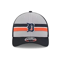 New Era Gray Detroit Tigers 2025 Batting Practice 9FORTY M-Crown Adjustable Hat