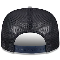 New Era Gray Detroit Tigers Team Foam Front A-Frame Trucker 9FIFTY Snapback Hat